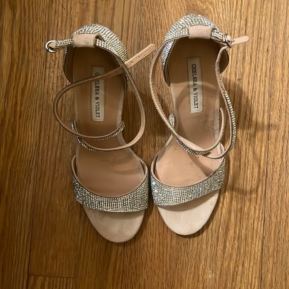 Briefly worn heels